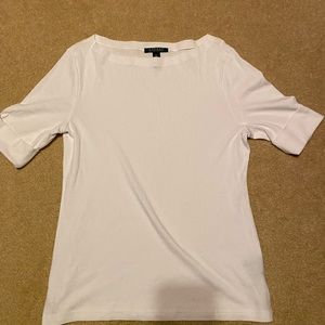 Ralph Lauren Quarter Sleeve White Shirt size xl